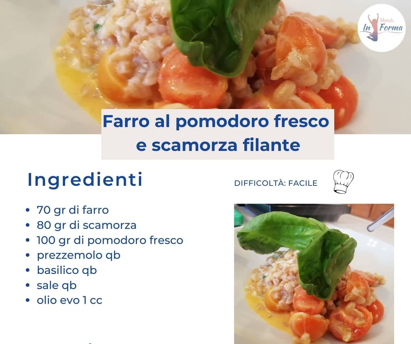 FARRO AL POMODORO FRESCO