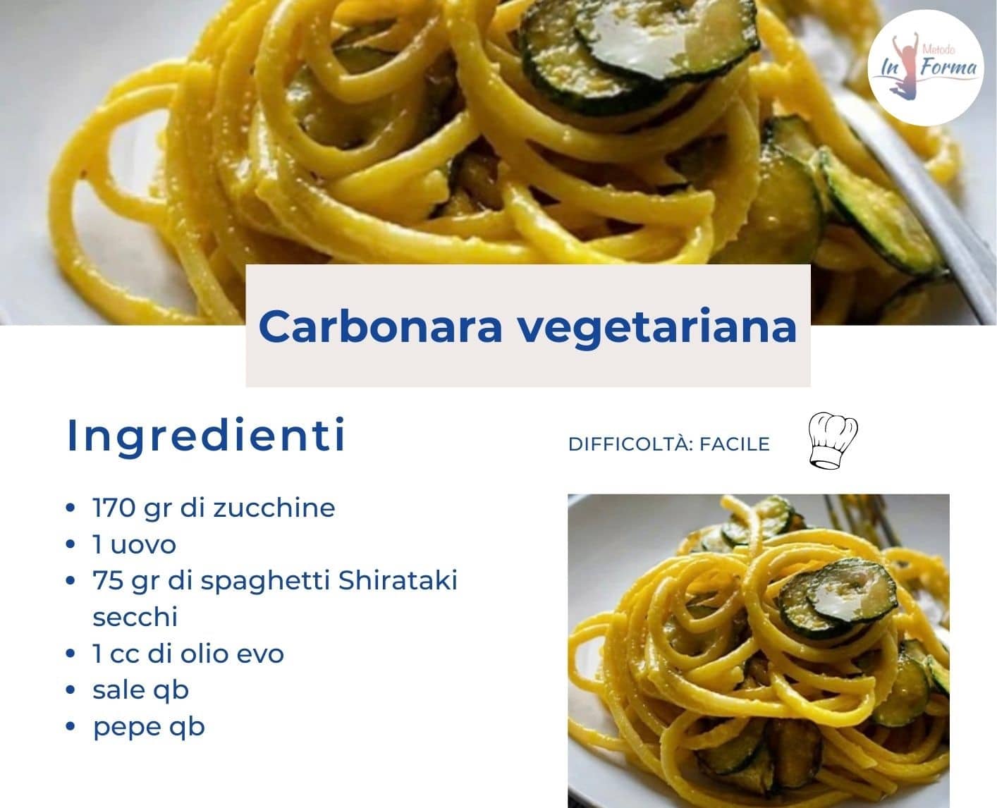 CARBONARA VEGETARIANA