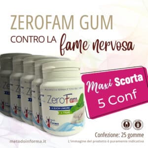 MaxiScorta ZeroFam gum | Metodo InForma