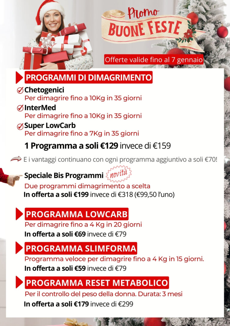 Promo Buone Feste | Metodo InForma