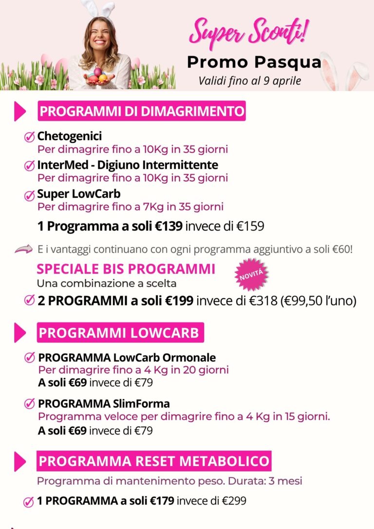 Promo Pasqua | Metodo InForma